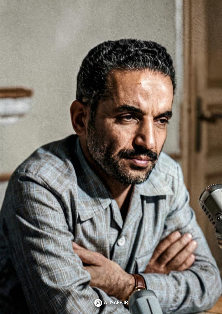 بازسازی تصویر شهید جمهور محمد علی رجائی